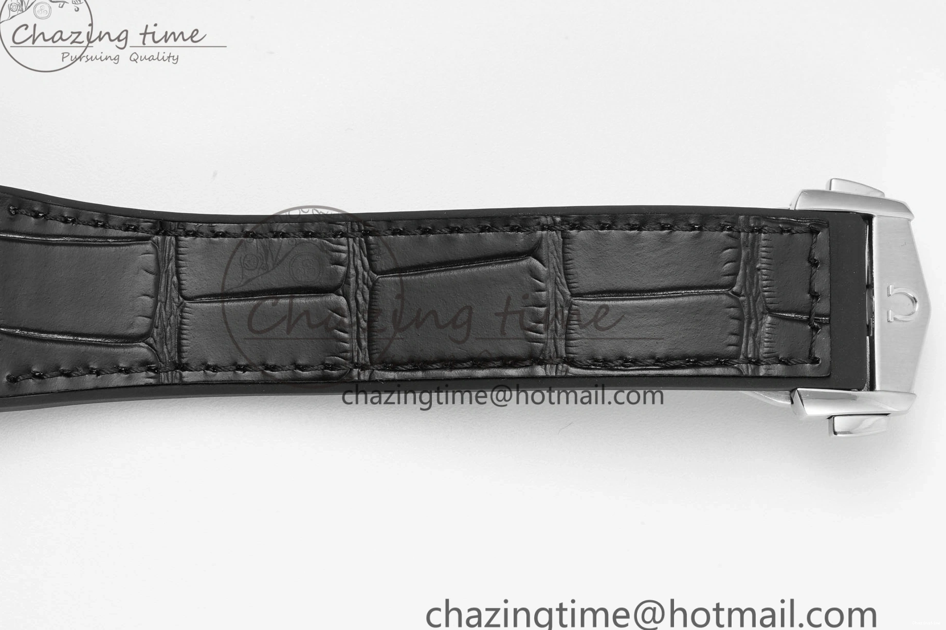 0422 GoAnywhere Constellation Black Ceramic SS 8F 1:1 Best Edition White Textured Dial on Black Gummy Strap A 7803